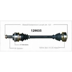 Order Arbre CV neuf by WORLDPARTS - 129035 For Your Vehicle