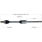 Order Arbre CV neuf by WORLDPARTS - 129112 For Your Vehicle