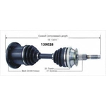 Order Arbre CV neuf by WORLDPARTS - 139028 For Your Vehicle