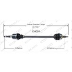 Order Arbre CV neuf by WORLDPARTS - 139055 For Your Vehicle