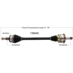 Order Arbre CV neuf by WORLDPARTS - 139245 For Your Vehicle