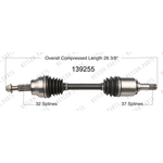 Order Arbre CV neuf by WORLDPARTS - 139255 For Your Vehicle