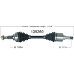 Order Arbre CV neuf by WORLDPARTS - 139269 For Your Vehicle