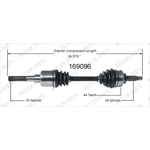 Order Arbre CV neuf by WORLDPARTS - 169096 For Your Vehicle