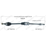 Order Arbre CV neuf by WORLDPARTS - 169224 For Your Vehicle