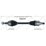 Order Arbre CV neuf by WORLDPARTS - 169234 For Your Vehicle