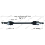 Order Arbre CV neuf by WORLDPARTS - 169237 For Your Vehicle