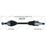 Order Arbre CV neuf by WORLDPARTS - 169238 For Your Vehicle