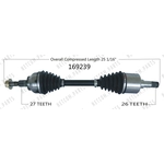 Order Arbre CV neuf by WORLDPARTS - 169239 For Your Vehicle