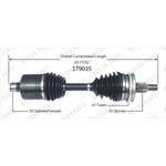 Order Arbre CV neuf by WORLDPARTS - 179035 For Your Vehicle