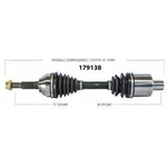 Order Arbre CV neuf by WORLDPARTS - 179138 For Your Vehicle