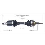 Order Arbre CV neuf by WORLDPARTS - 179140 For Your Vehicle