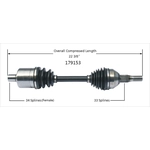 Order Arbre CV neuf by WORLDPARTS - 179153 For Your Vehicle