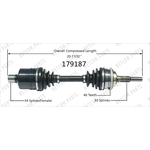 Order Arbre CV neuf by WORLDPARTS - 179187 For Your Vehicle