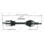 Order Arbre CV neuf by WORLDPARTS - 179221 For Your Vehicle