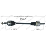 Order Arbre CV neuf by WORLDPARTS - 179326 For Your Vehicle