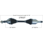 Order Arbre CV neuf by WORLDPARTS - 179327 For Your Vehicle