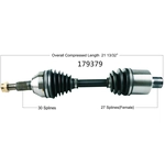 Order Arbre CV neuf by WORLDPARTS - 179379 For Your Vehicle