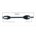 Order Arbre CV neuf by WORLDPARTS - 189229 For Your Vehicle