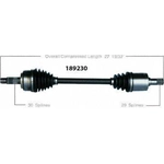 Order Arbre CV neuf by WORLDPARTS - 189230 For Your Vehicle