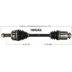 Order Arbre CV neuf by WORLDPARTS - 189242 For Your Vehicle