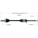 Order Arbre CV neuf by WORLDPARTS - 189543 For Your Vehicle