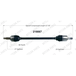 Order Arbre CV neuf by WORLDPARTS - 219067 For Your Vehicle