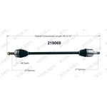 Order Arbre CV neuf by WORLDPARTS - 219069 For Your Vehicle