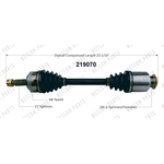 Order WORLDPARTS - 219070 - Arbre CV neuf For Your Vehicle