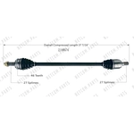 Order Arbre CV neuf by WORLDPARTS - 219074 For Your Vehicle