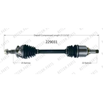 Order WORLDPARTS - 229031 - New CV Shaft For Your Vehicle