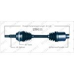 Order Arbre CV neuf by WORLDPARTS - 239111 For Your Vehicle