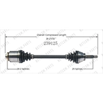 Order Arbre CV neuf by WORLDPARTS - 239125 For Your Vehicle