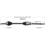 Order Arbre CV neuf by WORLDPARTS - 259372 For Your Vehicle