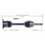 Order Arbre CV neuf by WORLDPARTS - 309013 For Your Vehicle