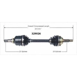 Order Arbre CV neuf by WORLDPARTS - 329026 For Your Vehicle