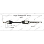 Order Arbre CV neuf by WORLDPARTS - 329227 For Your Vehicle