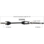 Order Arbre CV neuf by WORLDPARTS - 329269 For Your Vehicle