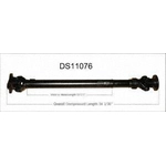 Order Assemblage d'arbre d'entraînement by WORLDPARTS - DS11076 For Your Vehicle