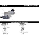 Order Maître-cylindre neuf by CENTRIC PARTS - 130.44129 For Your Vehicle