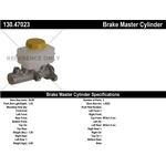 Order New Master Cylinder by CENTRIC PARTS - 130.47023 For Your Vehicle