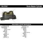 Order Maître-cylindre neuf by CENTRIC PARTS - 130.67001 For Your Vehicle