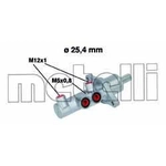 Order New Master Cylinder by METELLI SPA - 05-0543 For Your Vehicle