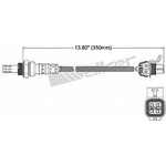 Order Oxygen Sensor by WALKER PRODUCTS - 350-34524 For Your Vehicle