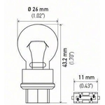 Order Parking Light by HELLA - 3457NA For Your Vehicle