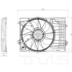 Order Ensemble de ventilateur de radiateur et de condenseur by TYC - 621050 For Your Vehicle