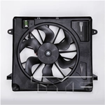 Order Radiator And Condenser Fan Assembly by TYC - 621680 For Your Vehicle