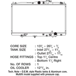 Order Radiator by CSF - 2605 For Your Vehicle