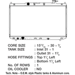 Order Radiator by CSF - 3605 For Your Vehicle