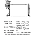 Order Radiator by CSF - 3661 For Your Vehicle